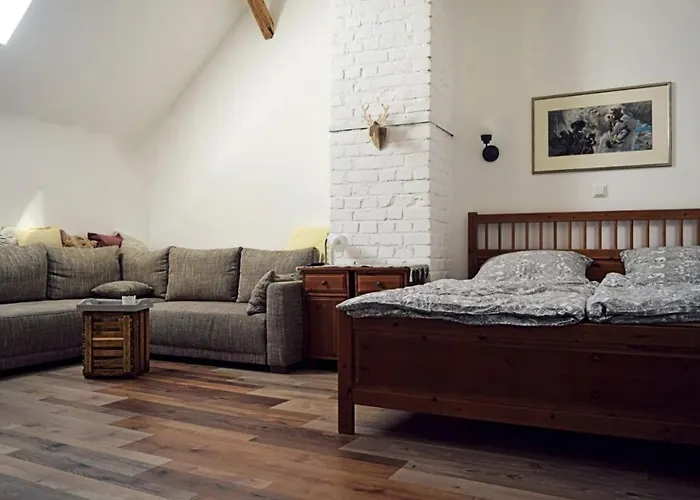 Apartment Zschampert Hof Bei Leipzig Ruhige Bauernhof Fuer 4-5 Personen Markranstaedt