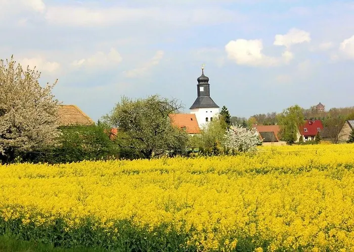 Zschampert Hof Bei Leipzig Ruhige Bauernhof Fuer 4-5 Personen Апартаменты *
